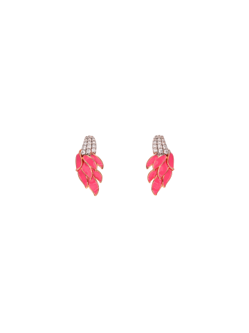 gaya Women Earrings in Rose Coral
