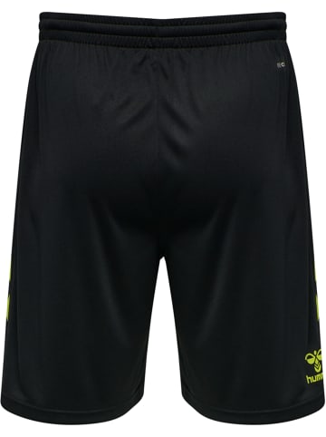 Hummel Hummel Kurze Hose Hmlcore Multisport Erwachsene Atmungsaktiv Schnelltrocknend in BLACK/LIME POPSICLE