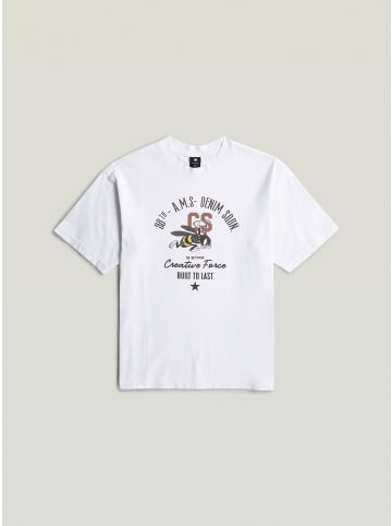 G-Star Raw Boys Oversized T-Shirt white