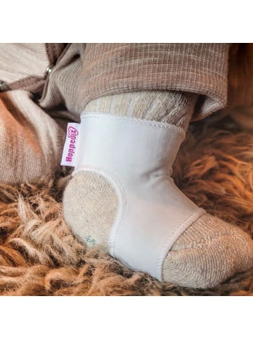 Hoppediz Babysocken Sockenhalter in 2-er Set creme