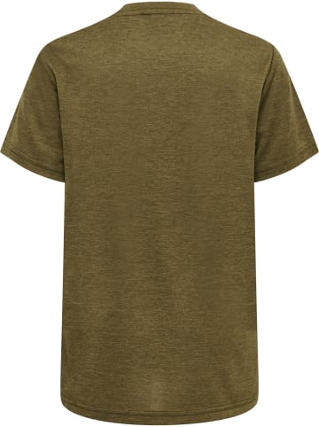 Hummel Hummel T-Shirt Hmlmustral Kinder Atmungsaktiv in DARK OLIVE