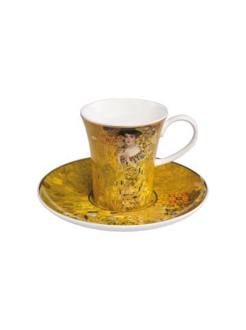 Goebel Espressotasse " Gustav Klimt - Adele Bloch-Bauer " in Gold