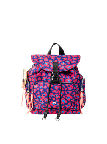 myMo Damen Rucksack in Blau Mehrfarbig