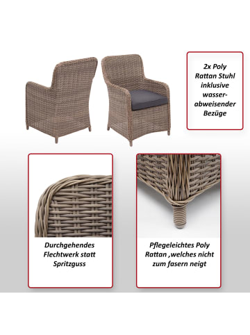 MCW 2er-Set Rattanstuhl E98