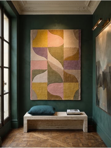 KADIMA DESIGN Teppich Kurzflor für Fußbodenheizung EVENLODE modern Wohnzimmer Diele in Multi
