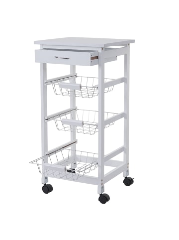 MCW Servierwagen B69 mit Schublade und 3 Körben