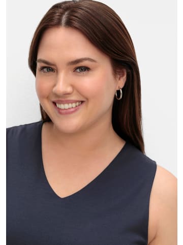 sheego Tanktop in tiefblau