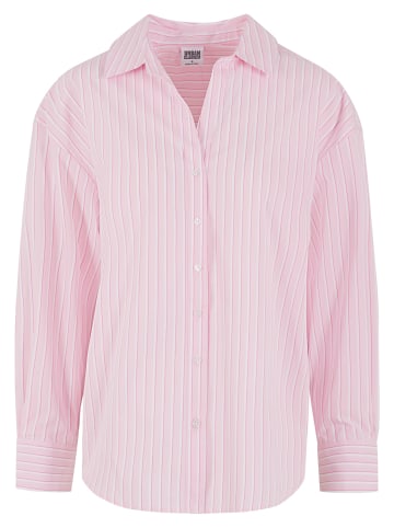Urban Classics Urban Classics Blusen in softpink/white