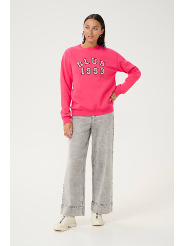 Kaffe Sweatshirt KAviola in Raspberry