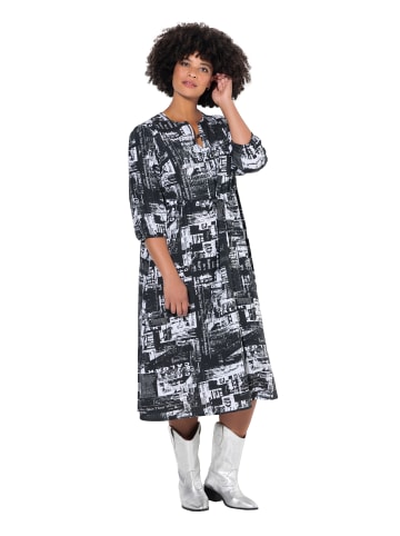 Angel of Style Midikleid in schwarz