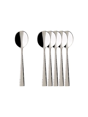 Villeroy & Boch 6er Set Espressolöffel Blacksmith 10,6 cm in edelstahl