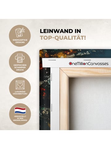 MuchoWow Leinwand Bilder Bordeaux