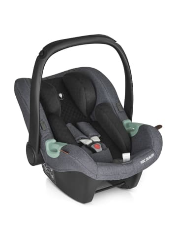 ABC-Design Babyschale Tulip (Autositz Gruppe 0+ / i-Size) - Asphalt in grau,schwarz