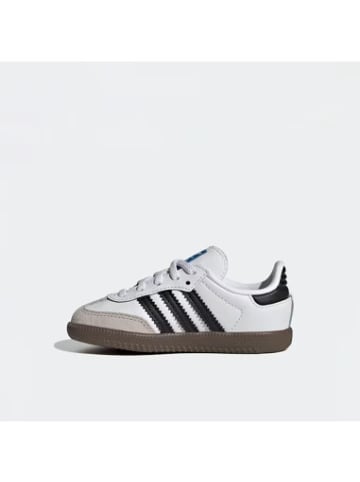adidas Turnschuhe Samba in White / Core Black / Gum