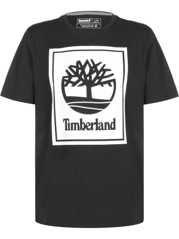Timberland Timberland Herren Stack Logo T-Shirt in black/white