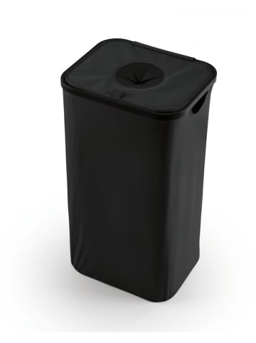 EASYmaxx Pfandflaschen-Sammelbehälter 100l schwarz inkl. 2 Beuteln Schwarz