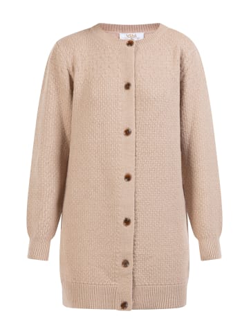 usha FESTIVAL Damen Damen Strickjacke Mit Knöpfen in Beige