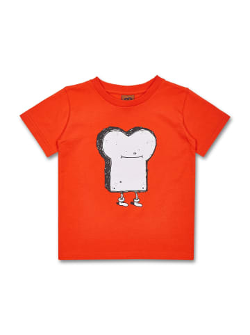 MANITOBER Toast T-Shirt Green in Orange