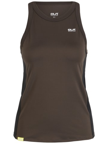 CLN Athletics Tank Crawl in Black olive