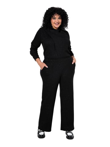 Ulla Popken Schlupfhose in schwarz