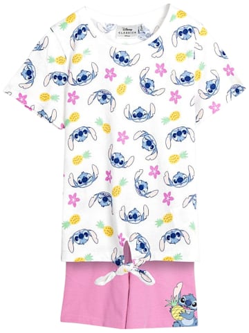 Cerda 2tlg.Outfit T-Shirt & Shorts Lilo & Stitch  in Bunt