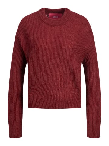 JJXX Pullover 'Ember Fluffy' in Dunkelrot