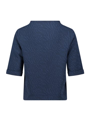 BETTY & CO Sweatshirt mit Rundhalsausschnitt in Dunkelblau