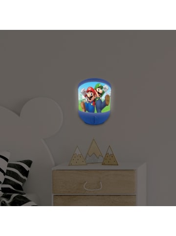 Lexibook Super Mario Wandlicht Tisch-Nachtlicht Lampe mit Timerfunktion 3 Jahre