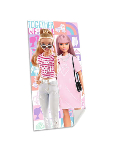 Kids Licensing Kinder-Handtuch Strandtuch Baumwolle Barbie 3 Jahre