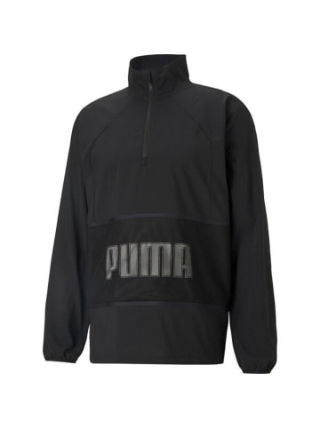 Puma Jacke TRAIN GRAPHIC 1/2 ZIP in Schwarz