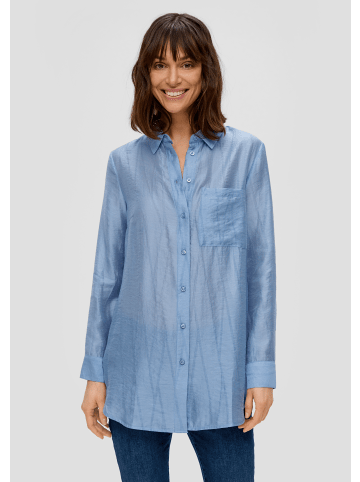 s.Oliver Bluse langarm in Blau