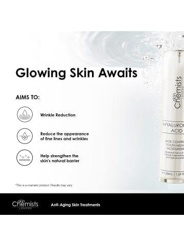 skinChemists skinChemists Hyaluronic Acid Age Control Youth Night Moisturizer 50ml