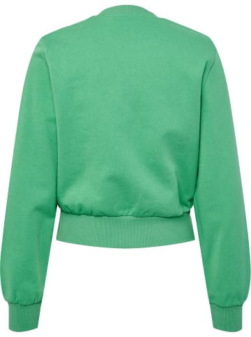 Hummel Hummel Sweatshirt Hmllgc Damen Atmungsaktiv in GREEN SPRUCE