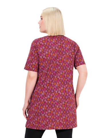 Ulla Popken Longshirt in aubergine