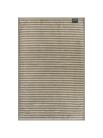 Cawö Cawö Badematten Two-Tone Stripes 480 graphit - 70 in graphit - 70