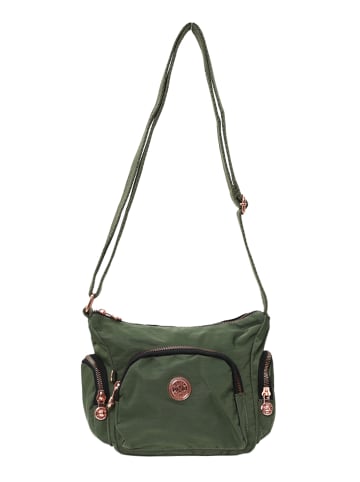 Mindesa Damen Umhängetasche in Militär Grün