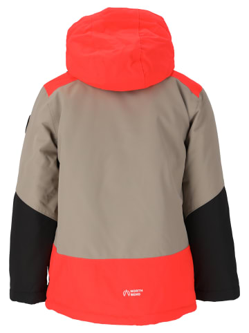 North Bend Skijacke Octave Jr. in 5004 Fiery Coral
