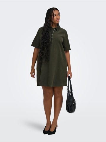 ONLY Carmakoma Kleid in Forest Night