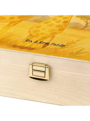 Mr. & Mrs. Panda Tee-Aufbewahrungsbox Giraffe Kind Design mit Sp... in Weiß