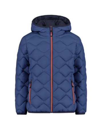 cmp Steppjacke Kid G Jacket Fix Hood in Dunkelblau