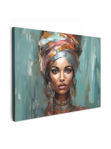 MuchoWow Leinwand bilder Abstraktes Porträt (BxH)