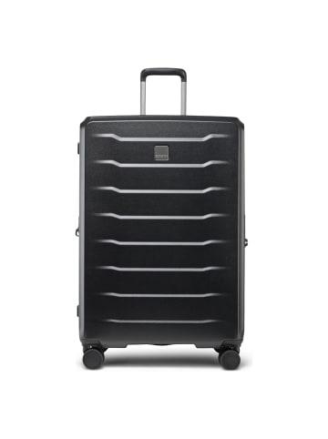 Stratic Phoenix 4 Rollen Trolley 76 cm mit Dehnfalte in black
