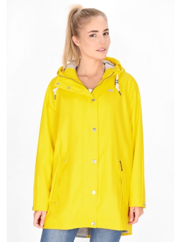 Schmuddelwedda Damen Regenmantel in Gelb