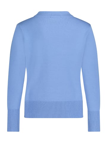 Betty Barclay Strickpullover mit Stehkragen in Azurine