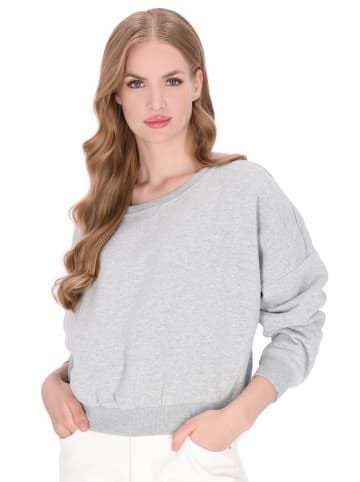 DreiMaster Women Sweatshirt in grey melange