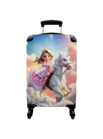 NoBoringSuitCases Suitcase, Handgepäck, Koffer, Reisekoffer Einhorn Prinzessin