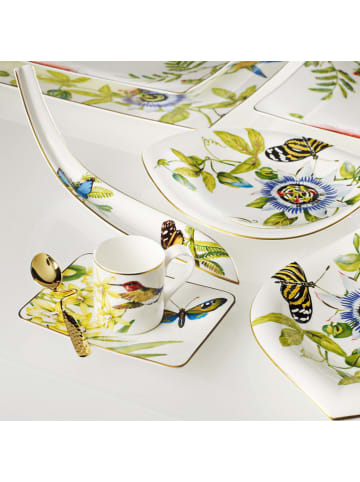 Villeroy & Boch 4er Set Espressotassen mit Untertassen Amazonia 60 ml in bunt