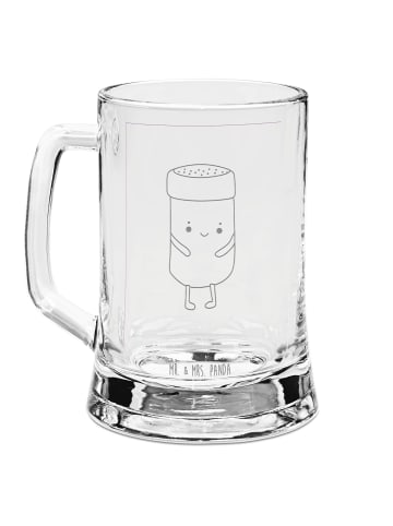 Mr. & Mrs. Panda Seidel Beste Freunde Salz ohne Spruch in Transparent