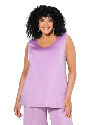 Ulla Popken Strick-Top in helles lila