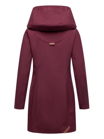 Marikoo Softshellmantel Mayleen in Wine